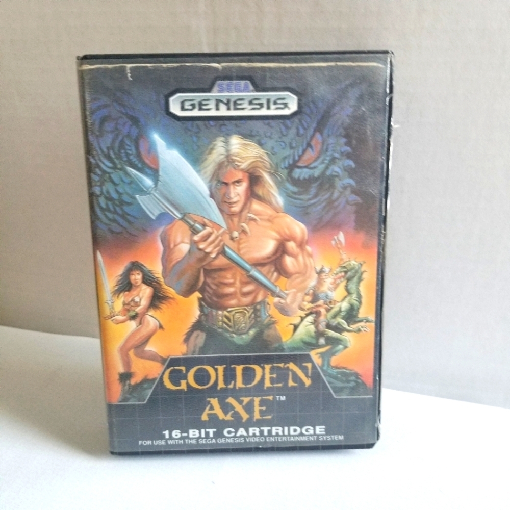 Golden Axe Sega Genesis Video Game 16 Bit